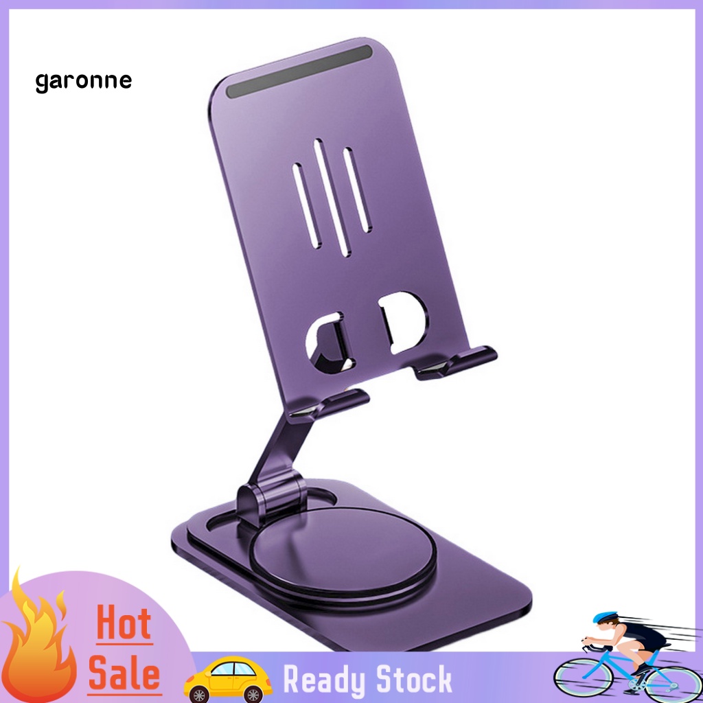 Giá Đỡ Điện Thoại Di Động Bằng Hợp Kim Nhôm Ổn Định Xoay 360 Độ Chống Trượt Có Thể Điều Chỉnh