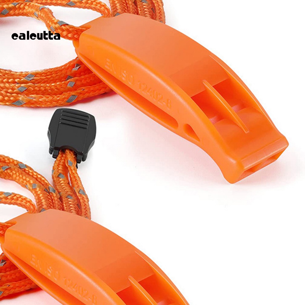 Set 6 Còi Thổi Khẩn Cấp Với Thiết Kế Cong Tiện Dụng Cho Hoạt Động Ngoài Trời