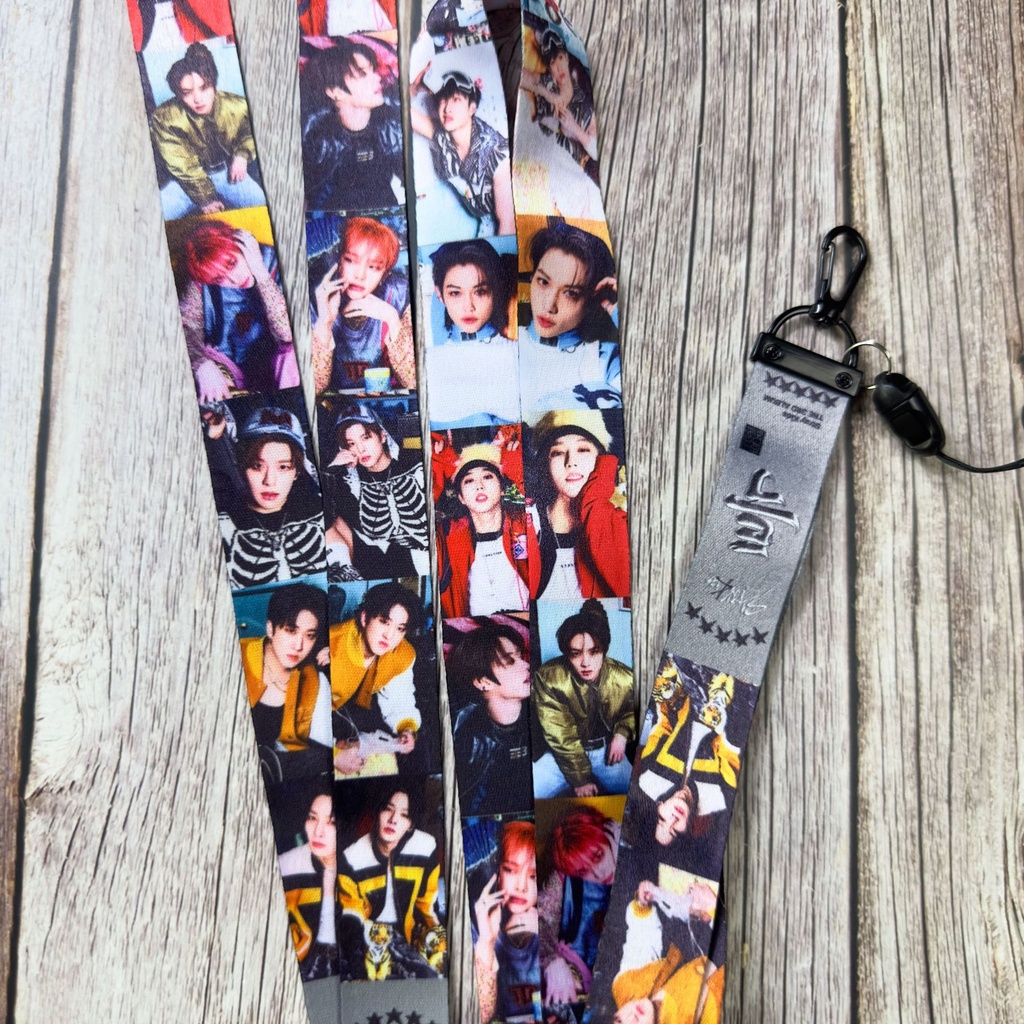 Stray Kids Album 5-STAR ID Hanging Neck Sling Lanyard