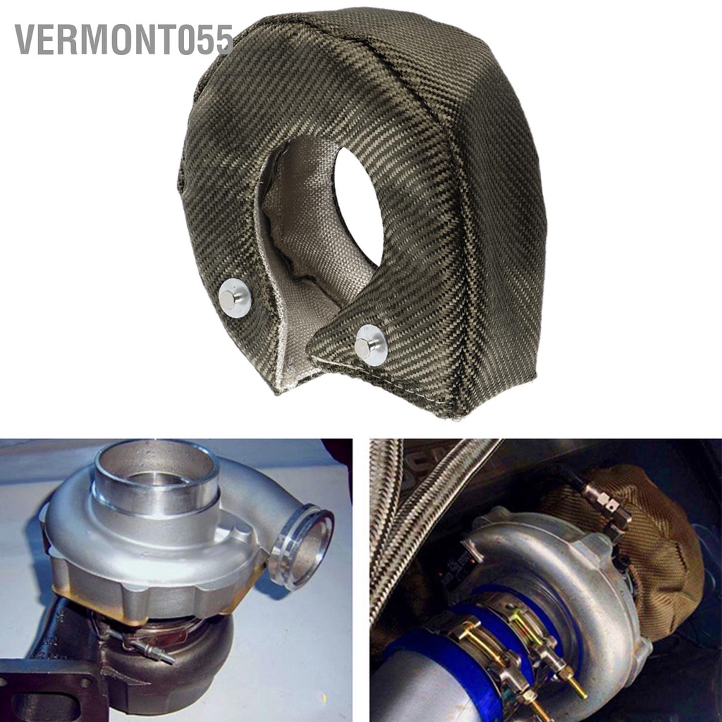 Vermont055 Đĩa Đơn Titan Turbo Giữ Nhiệt Chăn Rào Cản Sạc Bao T3/GT35/GT37/GT40/GT42