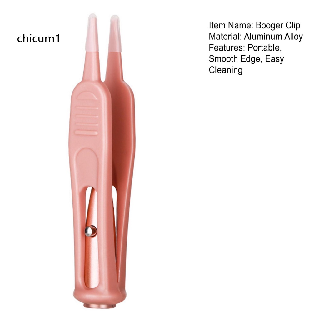 Kẹp Vệ Sinh Mũi Với Đèn LED Đầu Mềm Không Gây Kích Ứng Sáng Tạo Bằng Hợp Kim Nhôm Cho Bé