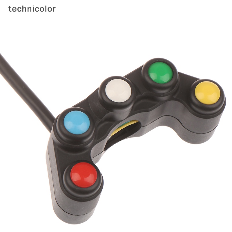 Công Tắc Gắn Tay Lái Xe Máy / Xe Đạp 5 Nút 22mm Thông Dụng