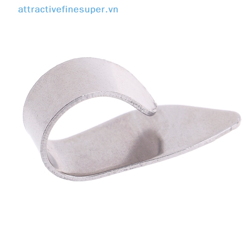 Afs Bộ 4 Miếng Gảy Đàn Guitar Bằng Kim Loại