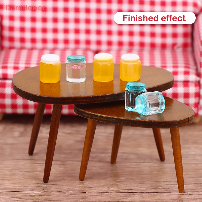 &lt; Cardflower &gt; Khuôn Mini 1: 12 Mẫu Mới (Có Khuôn Silicon) Đồ Uống Mật Ong Trang Trí Nhà Búp Bê