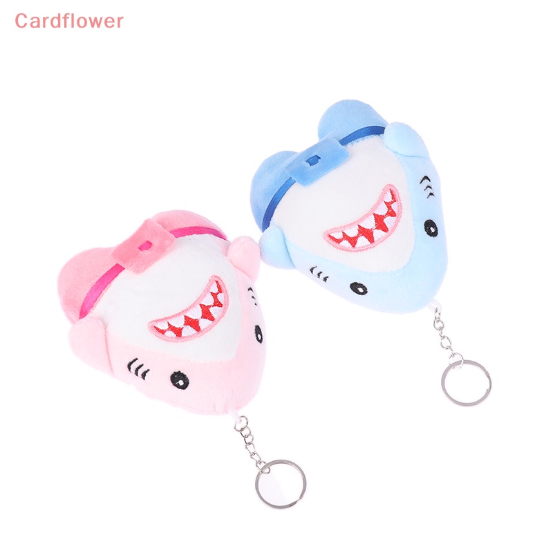 1 Móc Khóa Hình Cá Mập Nhồi Bông Ngộ Nghĩnh Mới