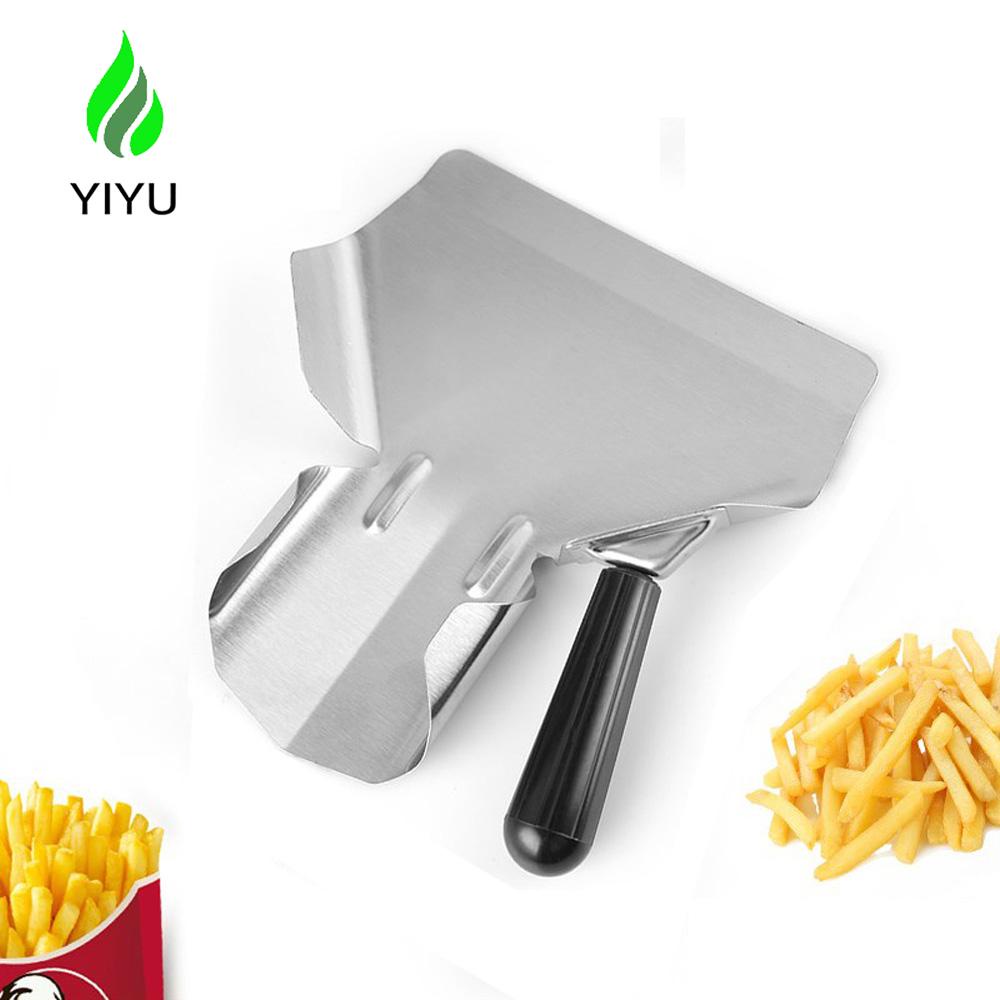 YIYU Xẻng Xúc Khoai Tây Chiên Bằng Thép Không Gỉ