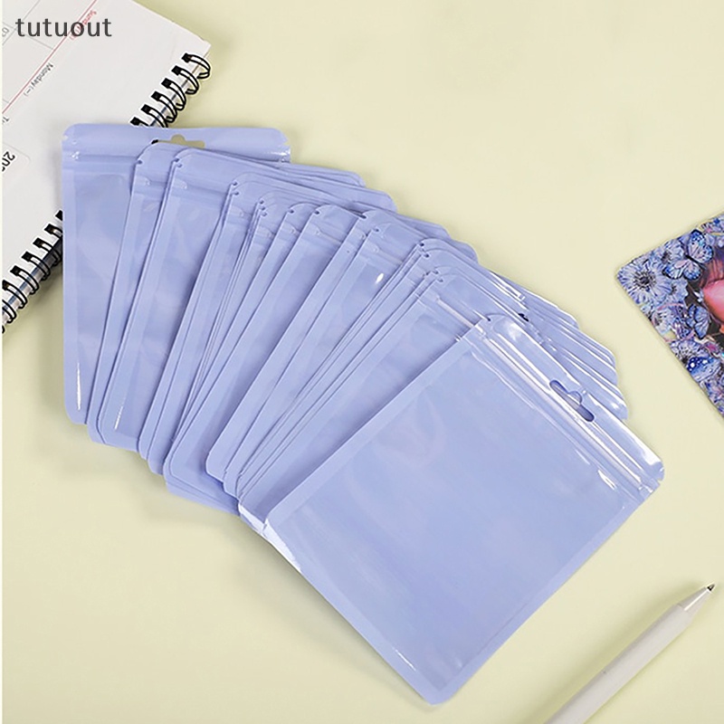 Túi Zip Đựng Thẻ Ảnh Kích Thước 4.13 * 5.91in Bảo Vệ Phong Cách Hàn Quốc