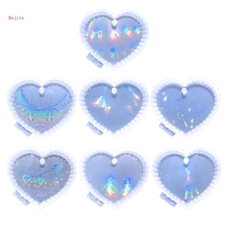 Khuôn Nhựa Silicone Làm Móc Khóa DIY