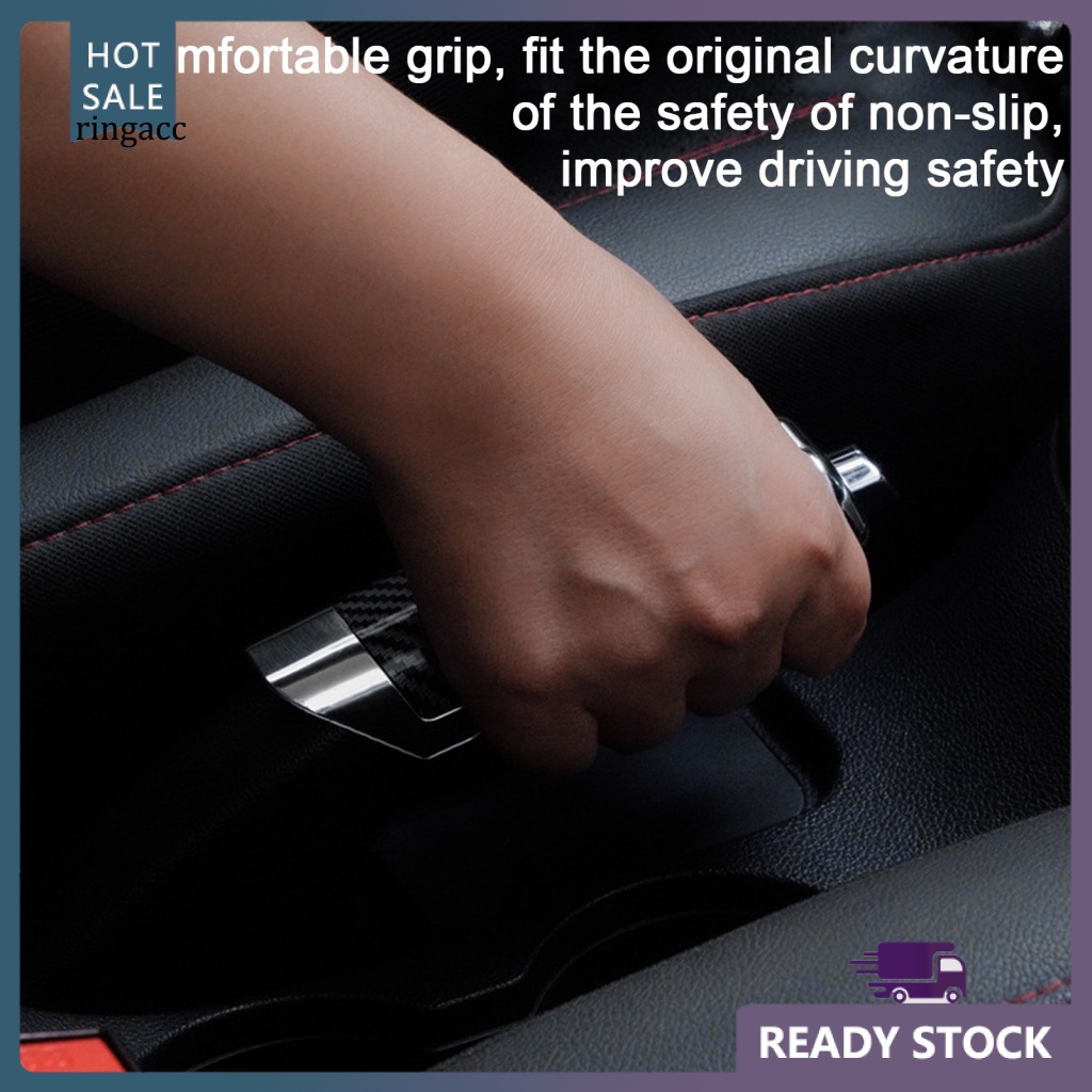 Vỏ Bọc Phanh Tay Xe Hơi Bằng Sợi Carbon Chống Trượt Thông Dụng