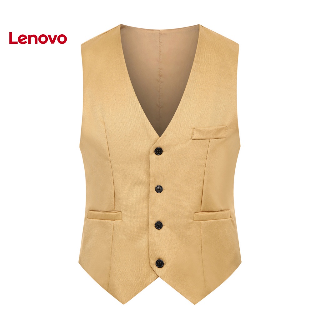 Áo Ghi Lê Cổ Chữ V Màu Sắc Đơn Giản Cho Nam