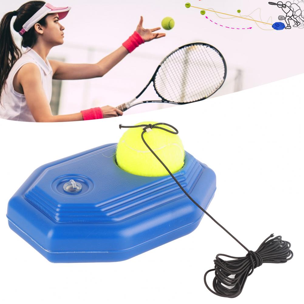Bộ dụng cụ tập lưng bóng tennis với dây đàn hồi cao su dành cho người một mình RisingGirl