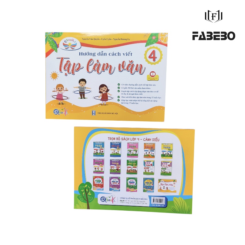 Sách - combo Hướng dẫn cách viết Tập Làm Văn lớp 4- Kết Nối+ Cánh Diều