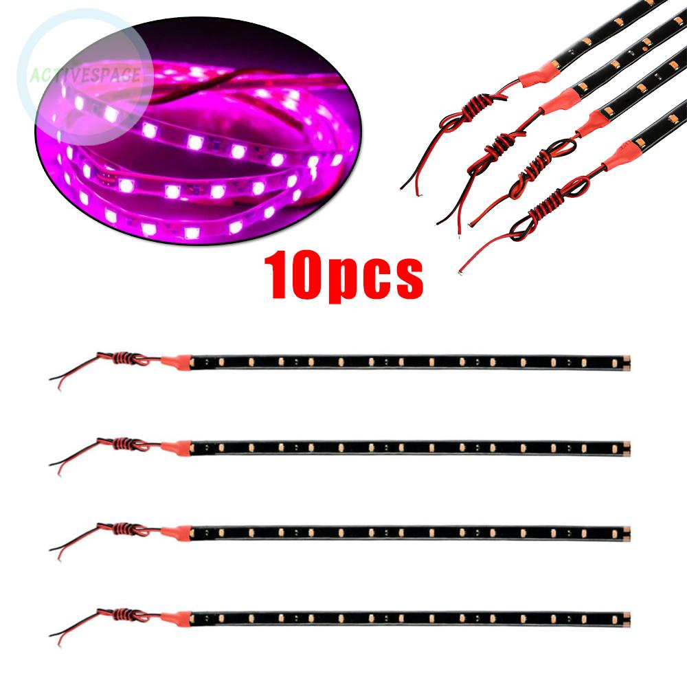 ⚡READYSTOCK⚡Strip Light Waterproof 12V 300*8mm Solid-state Vibration-resistant 10x