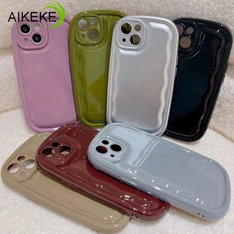 Ốp Điện Thoại TPU Mềm Họa Tiết Gợn Sóng 3D Cho Vivo Y20 Y20i Y20S Y20T Y20A Y12S Y11S Y12A Y19 Y5S Y17 Y15 Y13 Y12 Y11 2019