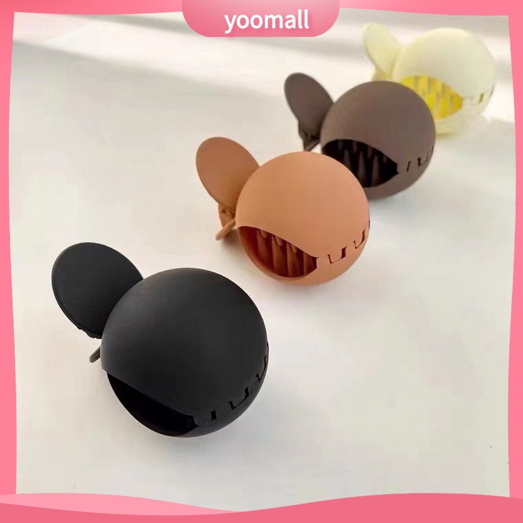 Kẹp Tóc Càng Cua Hình Cá Co Giãn Gọn Nhẹ Chống Biến Dạng Chống Trượt Dễ Thương Cho Nữ