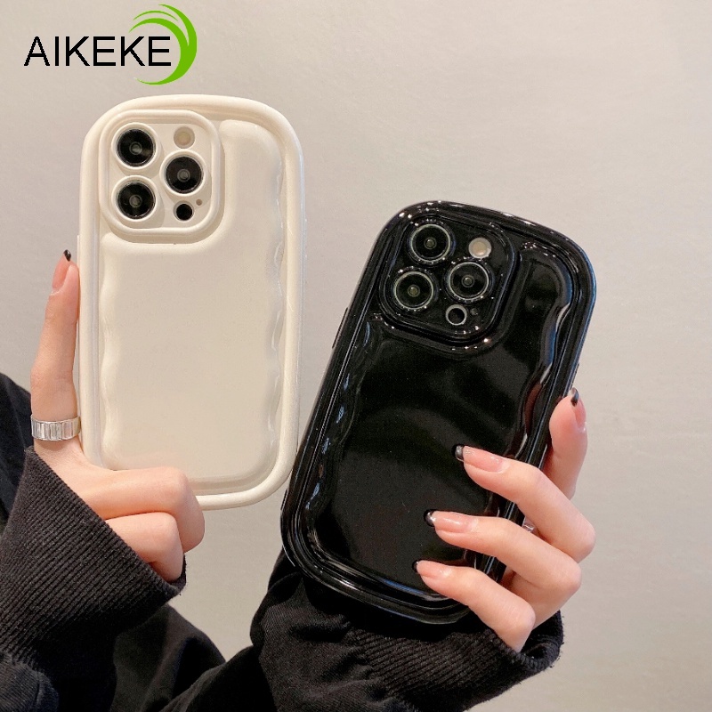 Ốp Điện Thoại TPU Mềm Họa Tiết Gợn Sóng 3D Cho Vivo Y20 Y20i Y20S Y20T Y20A Y12S Y11S Y12A Y19 Y5S Y17 Y15 Y13 Y12 Y11 2019