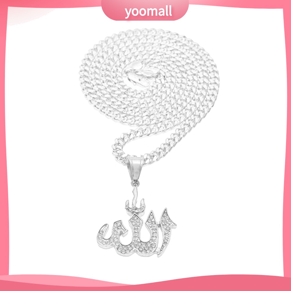 Vòng cổ Mặt Biểu Tượng Hồi Giáo Đính Đá