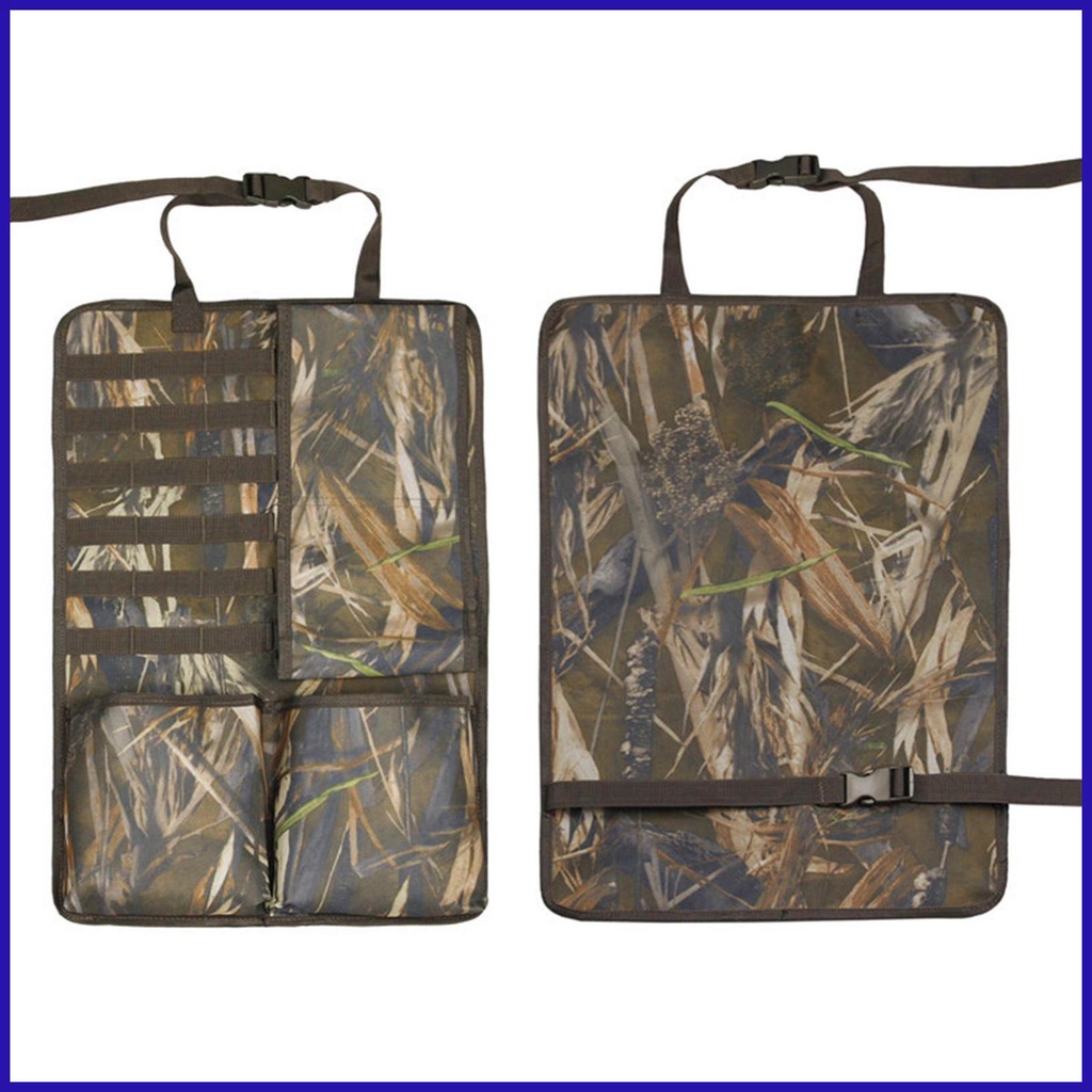 Giá Đỡ Ghế Sau Xe Hơi Họa Tiết Rằn Ri 600D Chống Thấm Nước Có Thể Gập Lại Tiện Dụng