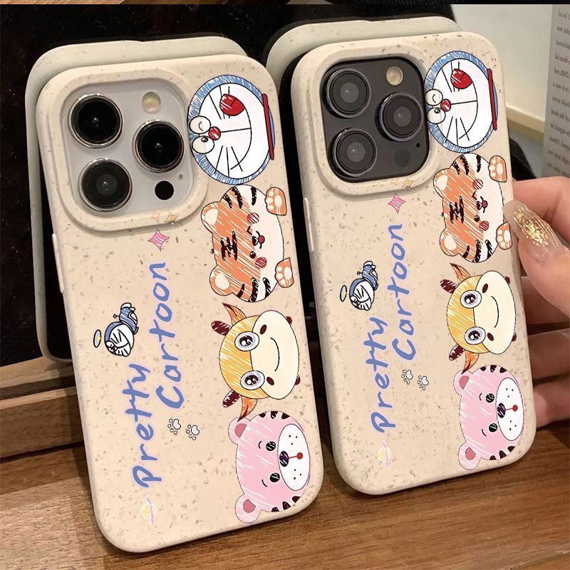 Ốp Điện Thoại Mềm Chống Sốc In Hình Hổ Đơn Giản Cho Iphone 13 711plus8 14Pro 12 Q