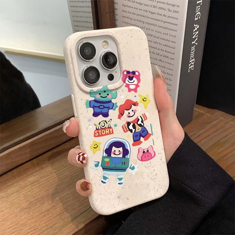 Ốp Điện Thoại Dẻo Họa Tiết Hoạt Hình Toy Story Dễ Thương Chống Sốc Cho iPhone 13iPhone12 max 87 plus 14pro11 W222