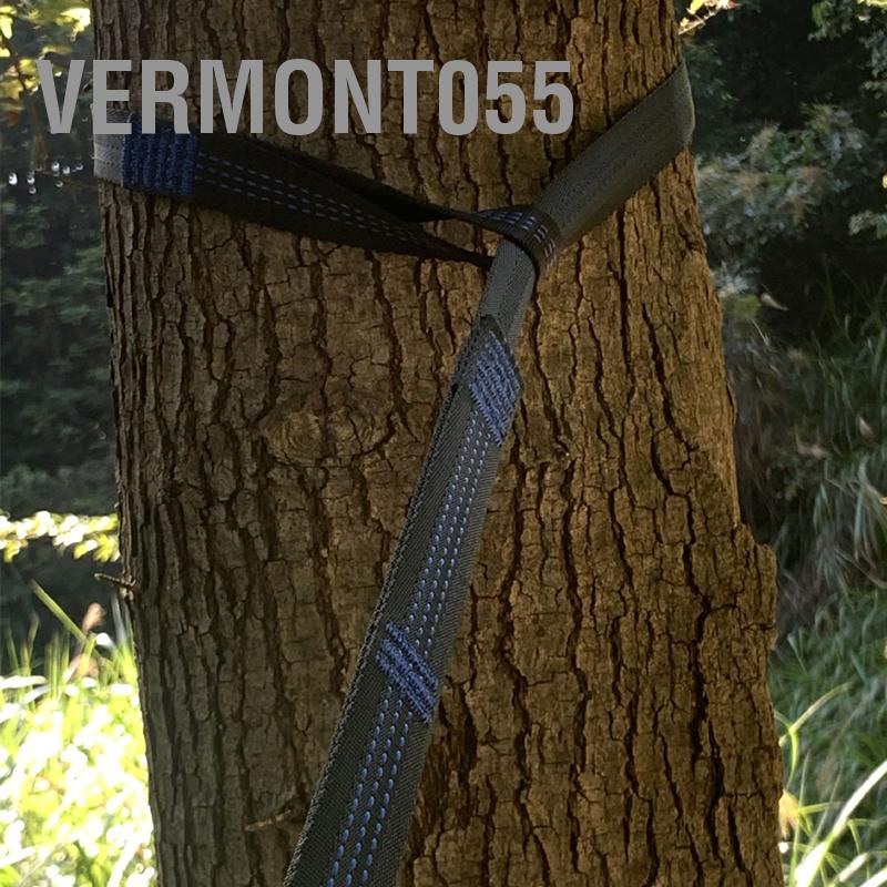 Vermont055 Đai Pilates dài 3 mét Dây đai võng ngoài trời buộc cây chịu lực cao Webbing Sling