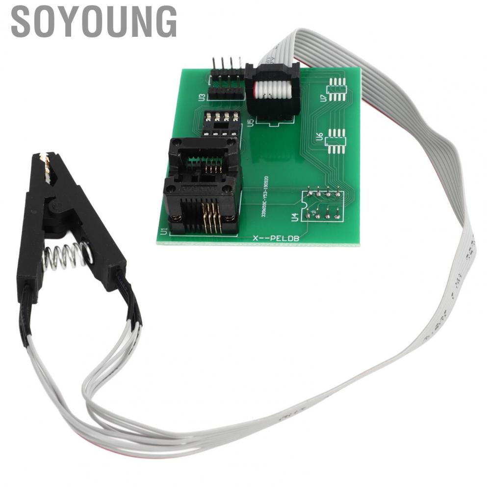 Soyoung for Eeprom Board  Programmer Adapter with SOIC8 SOP8 8pin Testing  XPROG V6.12/UPA/CG PRO 9S12/iProg