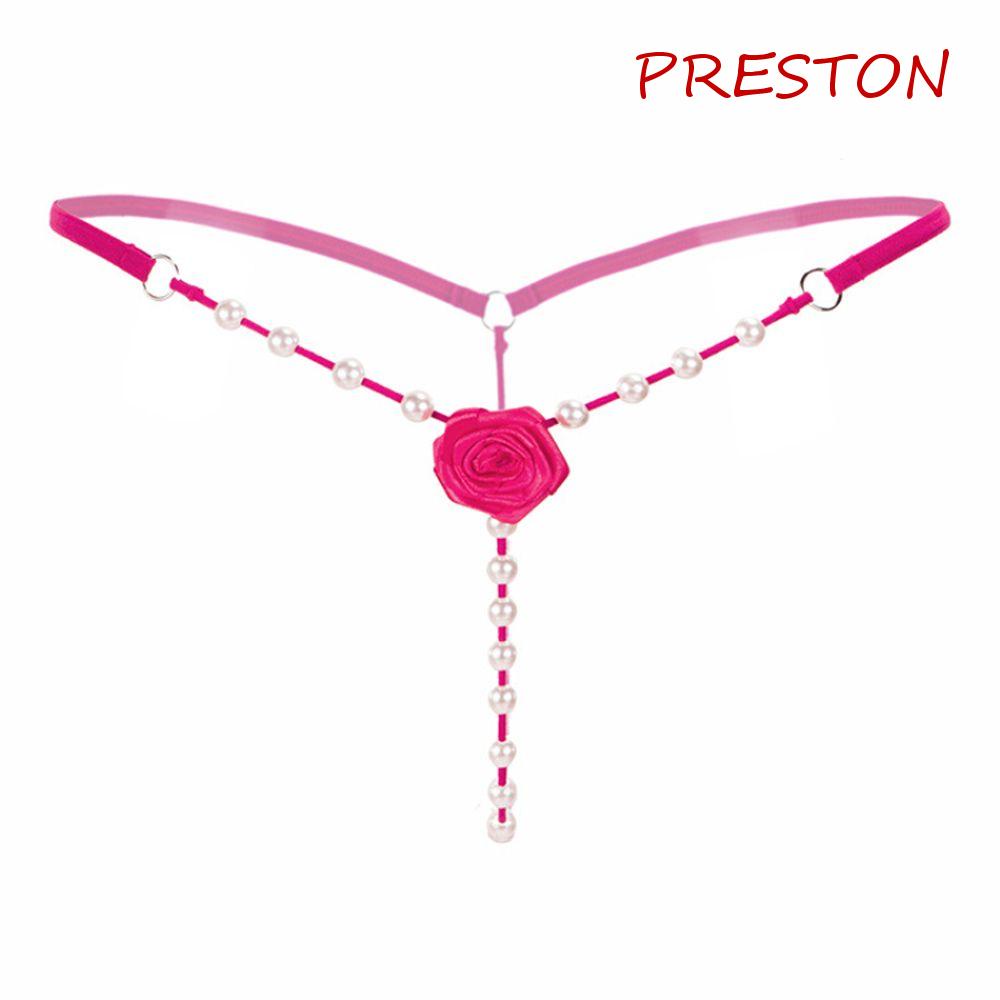 Quần Lót Lọt Khe Trong Suốt In Họa Tiết Hoa Hồng Thời Trang Quyến Rũ Dành Cho Nữ