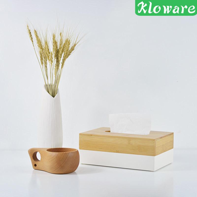 Giá Đỡ Hộp Khăn Giấy Hình Chữ Nhật Đơn Giản Sắp Xếp Gọn Gàng Cho Phòng Ngủ / Xe Hơi / Bàn Ăn