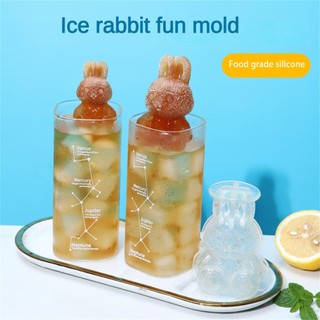 Khuôn Silicone Làm Đá Hình Con Thỏ