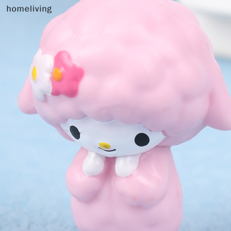 Bộ 6 Mô Hình Nhân Vật Hoạt Hình Sanrio Melody Bằng Pvc