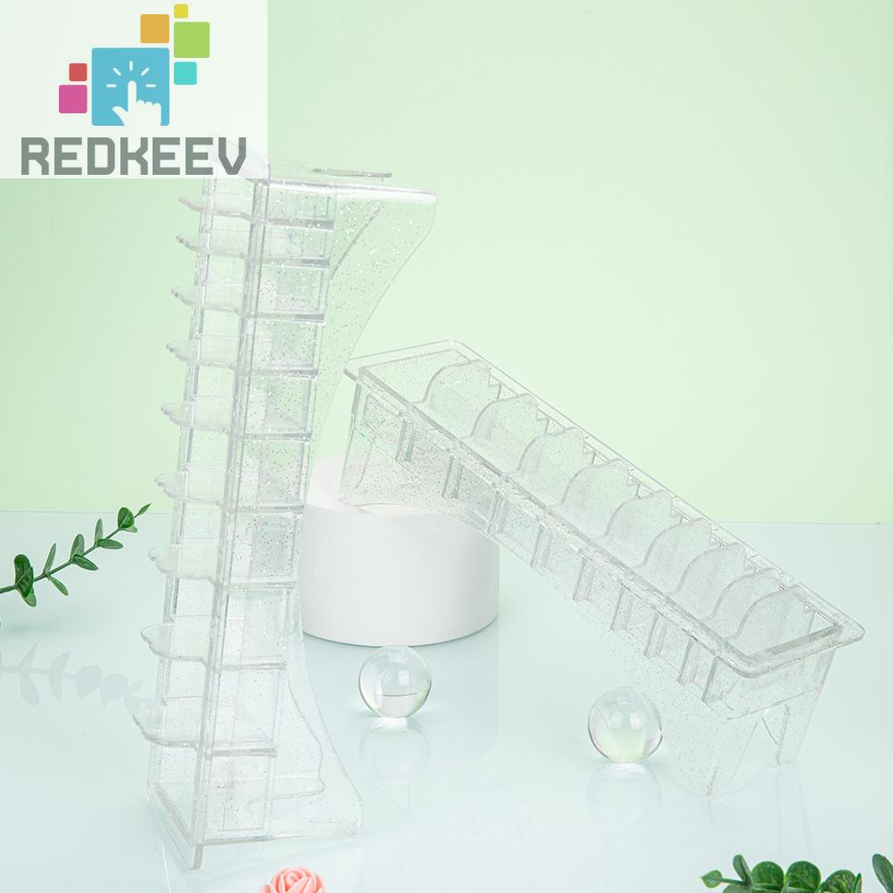 Hộp Đựng Lược Chải Tóc 10 Ngăn Bằng Nhựa Siêu Bền Tiện Dụng Cho Salon