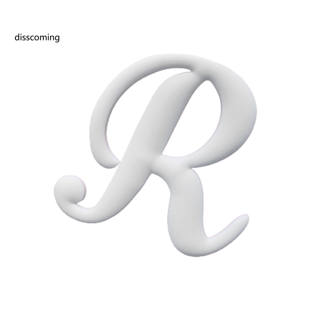 Áo Khoác Dáng Dài In Họa Tiết Cá Tính Trẻ Trung| Phụ Kiện Trang Trí Túi Xách Hình Bảng Chữ Cái 3d Diy Có Thể Tùy Chỉnh Cho Nữ