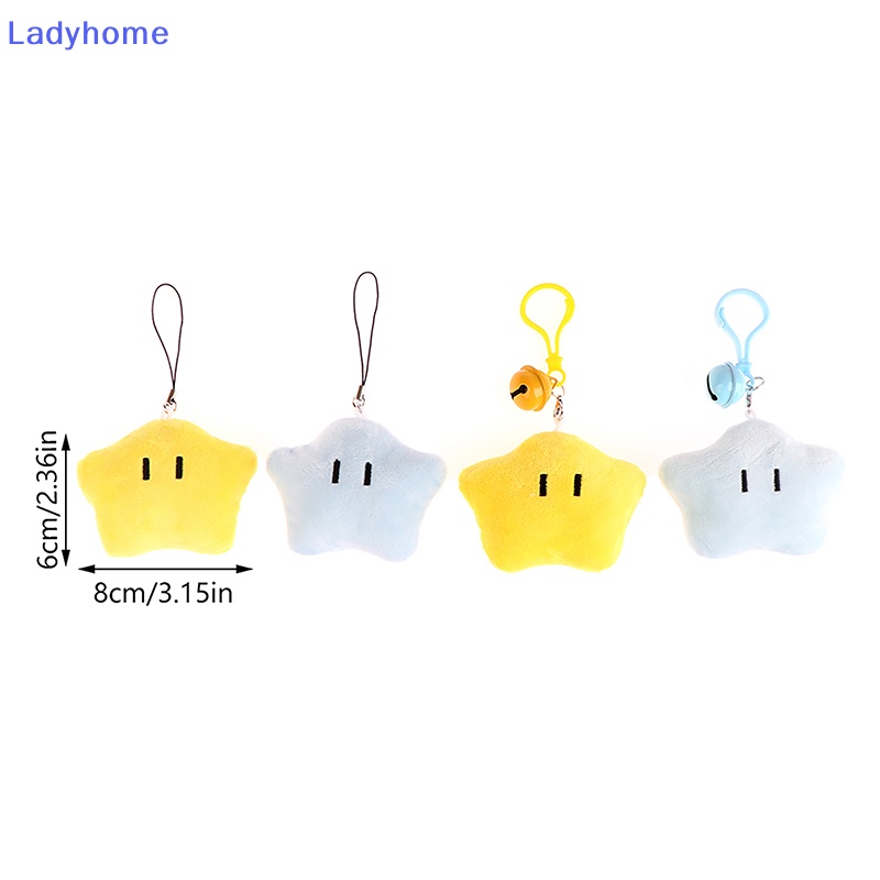 Móc Khóa Hình Ngôi Sao Nhồi Bông Đáng Yêu