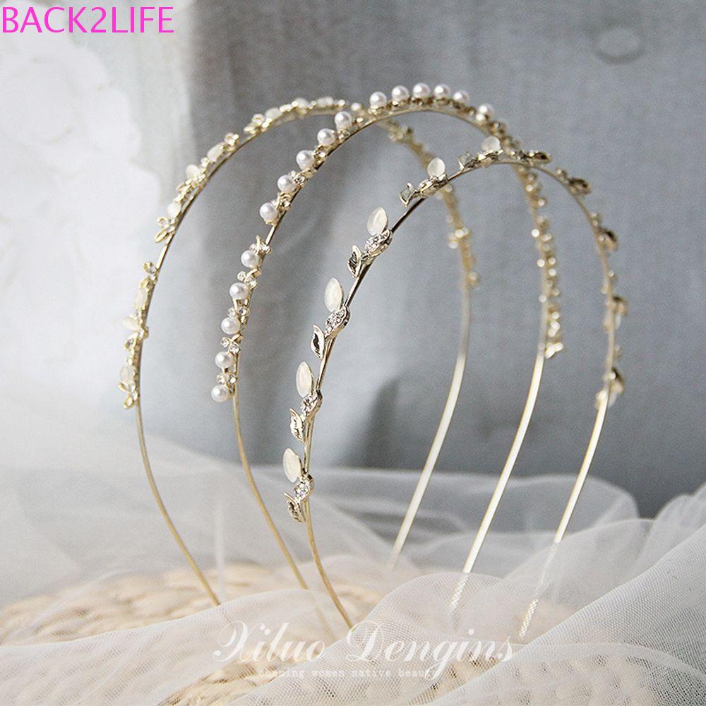 2 Băng Đô Đính Đá Dễ Thương Dành Cho Nữ