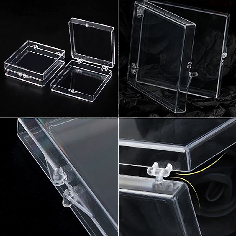 1 Hộp Nhựa Trong Suốt Đựng Trang Sức / Kẹo / Huy Hiệu Thời Trang ifashion365