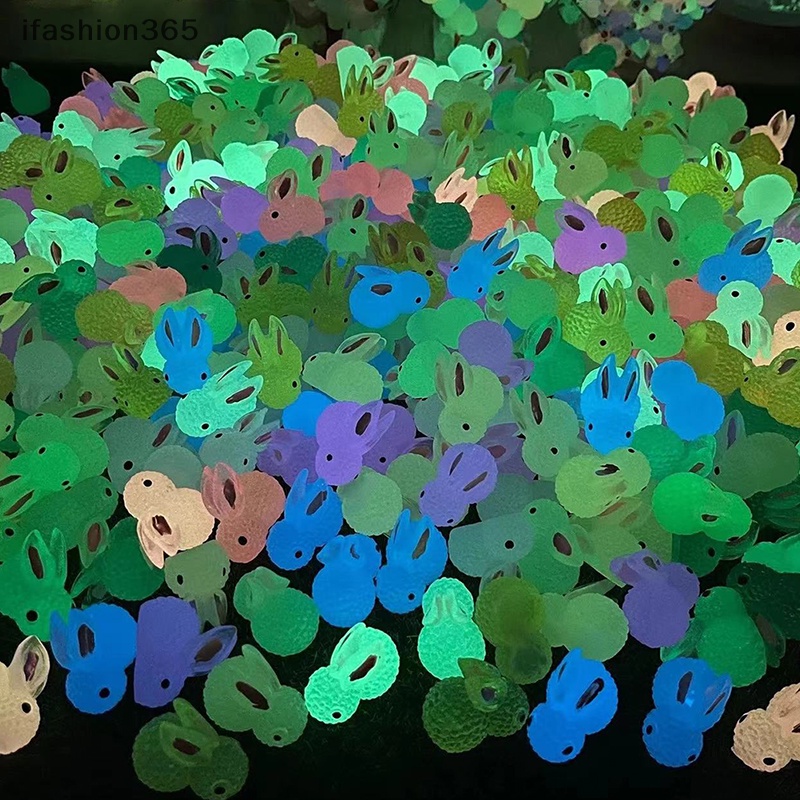 Mô Hình Gà Con Mini Bằng Nhựa Resin Dạ Quang Trang Trí Xe Hơi / Nhà Cửa / Sân Vườn ifashion365