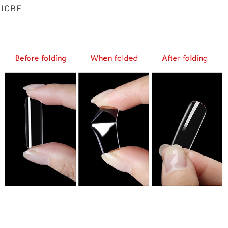 1 Hộp Móng Tay Giả Trong Suốt Dùng Để Múa Ba Lê