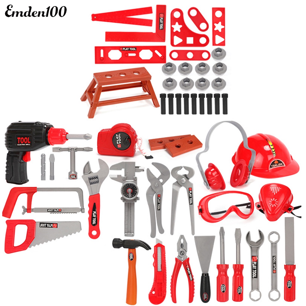 Bộ Đồ Chơi Dụng Cụ Sửa Chữa Bằng Nhựa Cho Bé