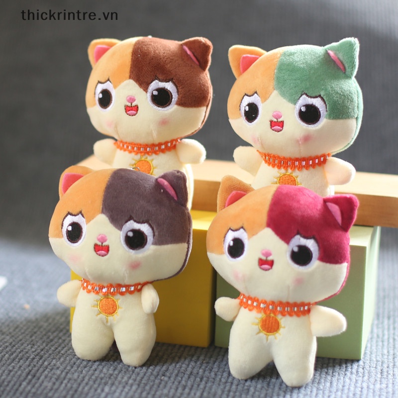 Thú Nhồi Bông Hình Mèo Kitty / Cáo Đáng Yêu Treo Móc Khóa / Túi Xách Cho Bé