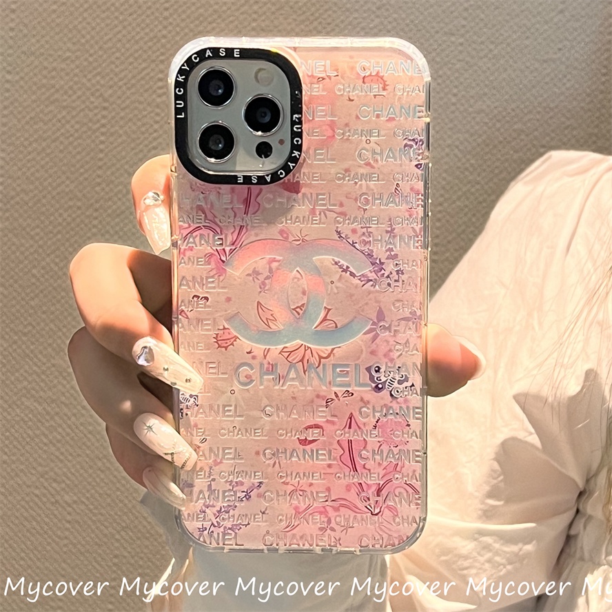 Ốp Điện Thoại Silicon Màu Gradient In Logo Sang Trọng Cho iPhone 14 13 12 11 Pro Max X XR Xs Max 6 7 8 Plus