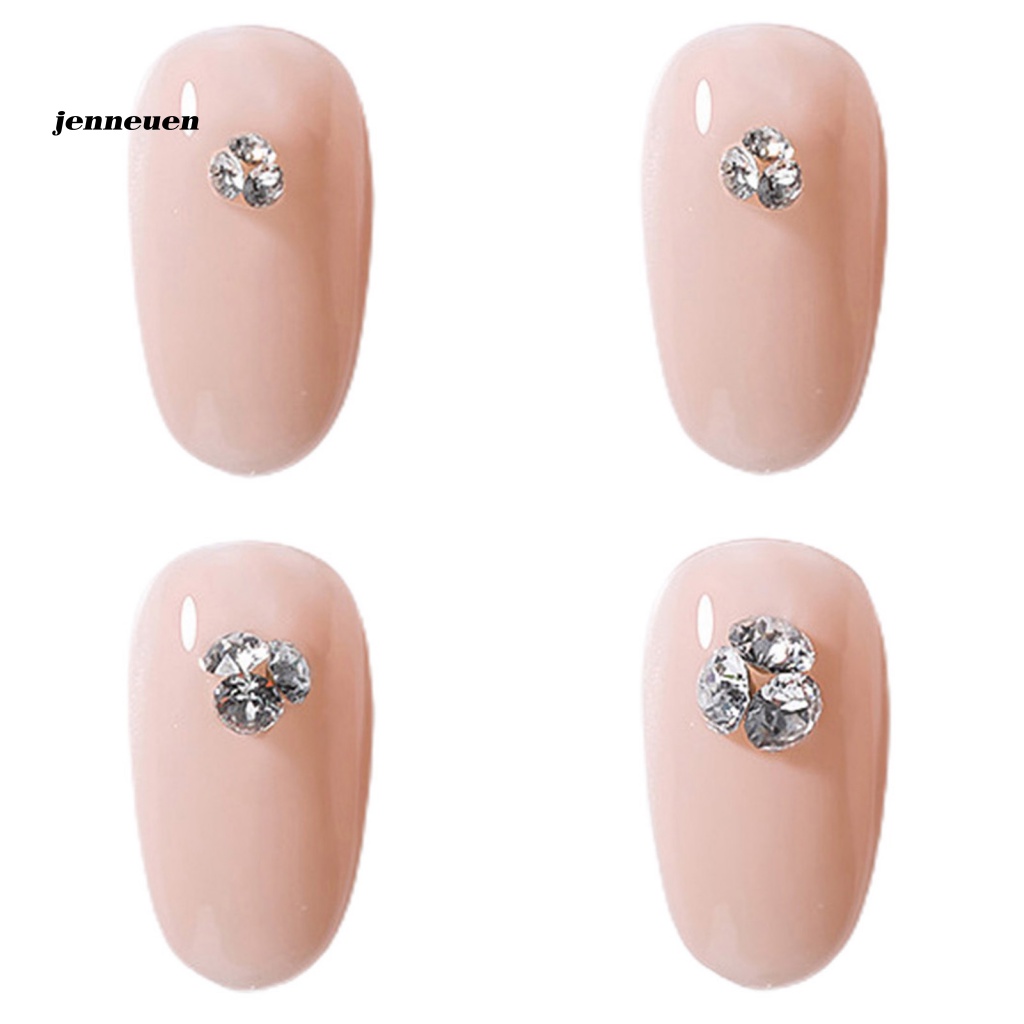 1 Túi Hạt Đá Kim Cương Giả Lấp Lánh Trang Trí Móng Tay Thời Trang