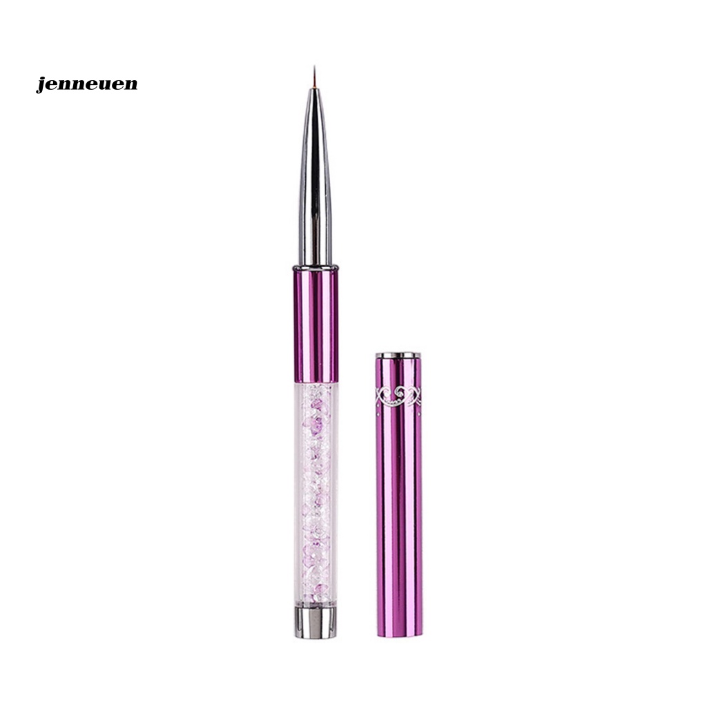 Jen Bút Vẽ Móng Nghệ Thuật Nhỏ Gọn Họa Tiết Chấm Bi Kẻ Sọc Sử Dụng Tại Nhà Kèm Vỏ Bọc