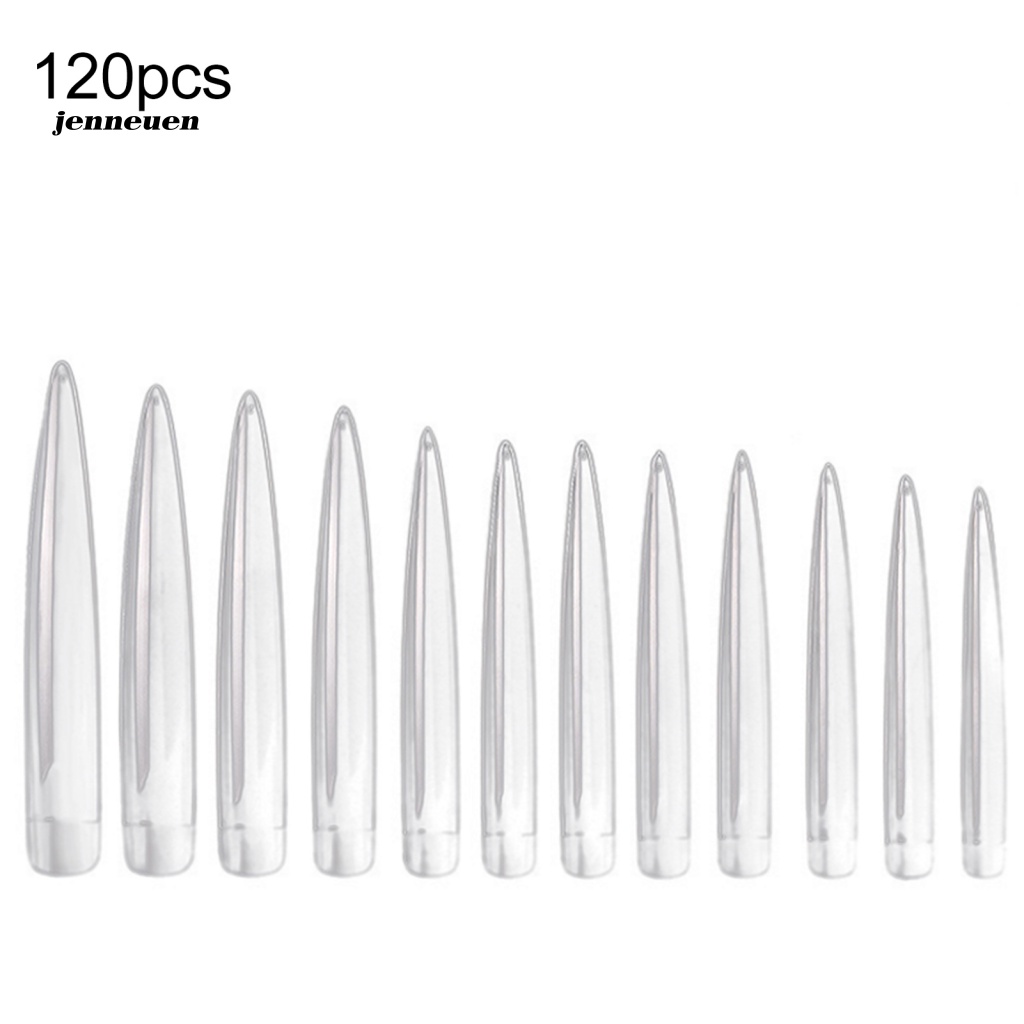 Bộ 120 Móng Tay Giả Bằng Nhựa ABS Thời Trang Cho Nữ