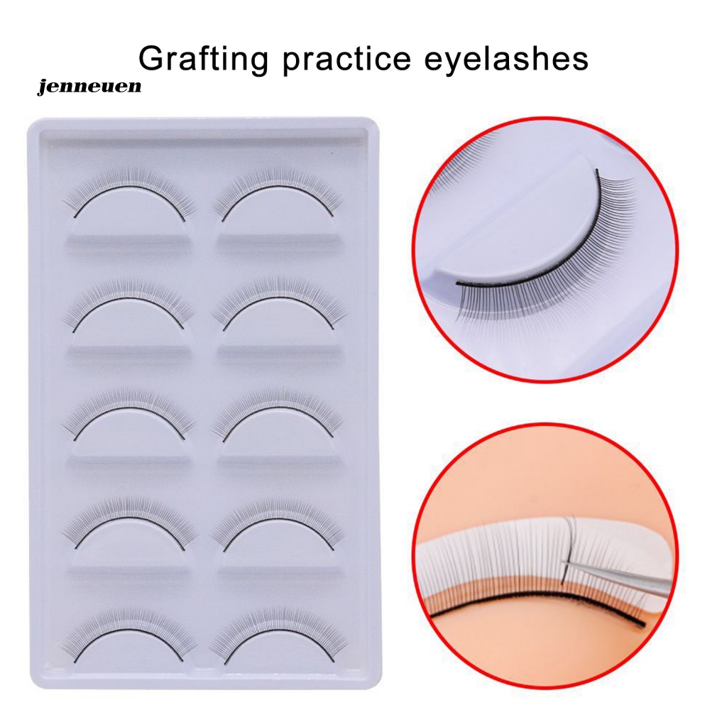 Hộp 5 Cặp Lông Mi Giả Đơn Giản Dành Cho Nữ