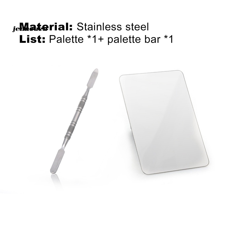 Bảng Pha Màu Mỹ Phẩm Chống Trượt Nhỏ Gọn Tiện Lợi