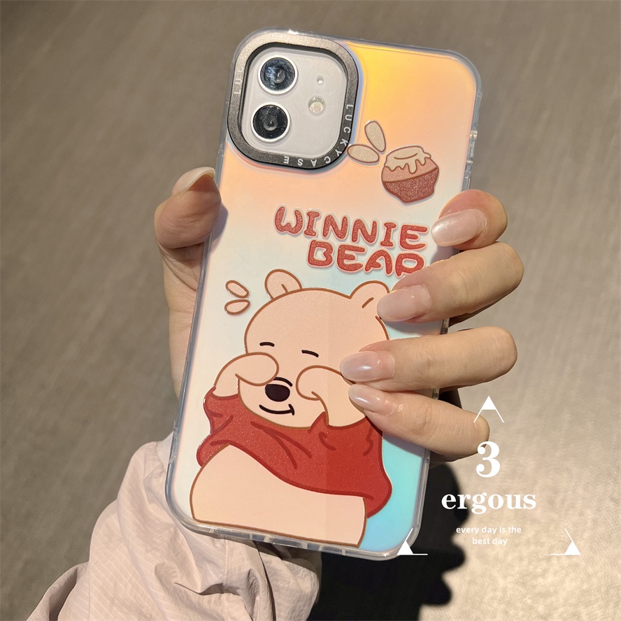 Ốp Điện Thoại Silicon Mềm Chống Sốc Màu Laser Cho iPhone 14 13 12 11 Pro Max SE2020 X Xr Xs Max 8 7 Plus