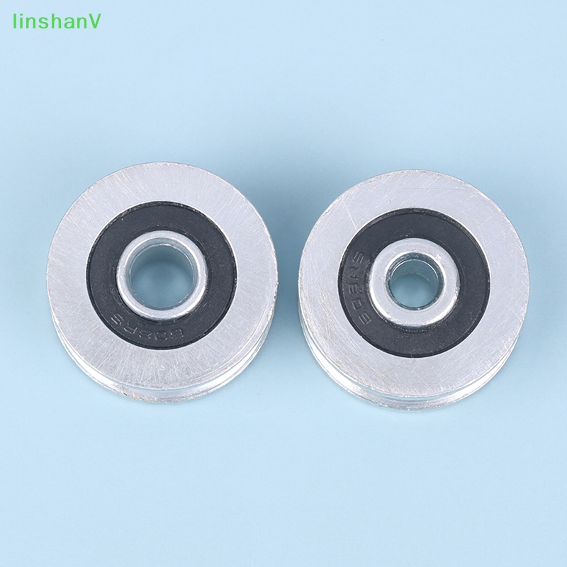 1 Vòng Bi Ròng Rọc 8 * 30 * 14mm Có Rãnh Chữ U 6x30x14mm Chất Lượng Cao