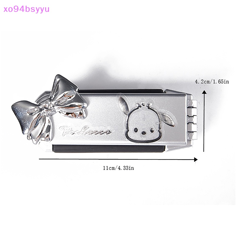 Lược Xo94Bsyu Mini Chống Tĩnh Điện Thiết Kế Hình Động Vật Dễ Thương Có Gương Tiện Dụng