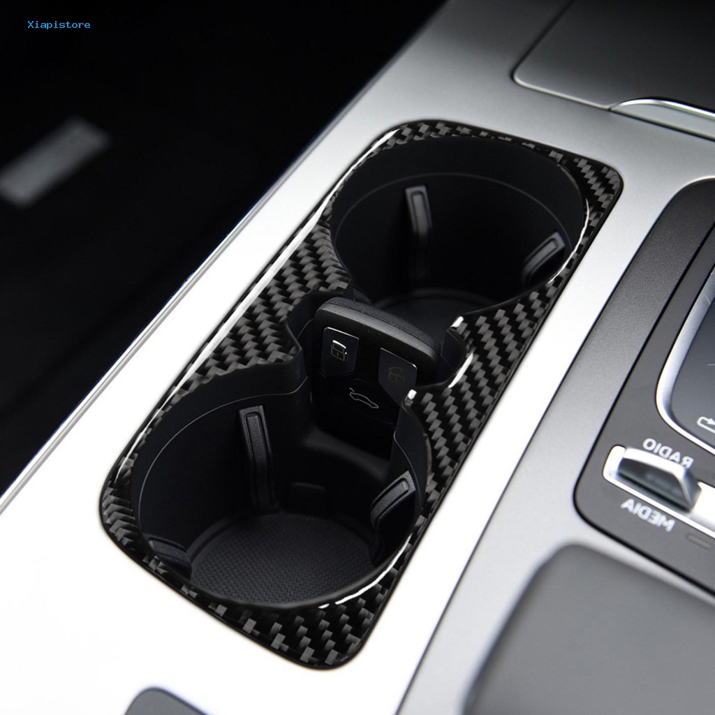 Miếng Dán Trang Trí Giá Đỡ Cốc Chống Thấm Nước Cho Xe Hơi Audi New Q7 SQ7 4M 2016-201