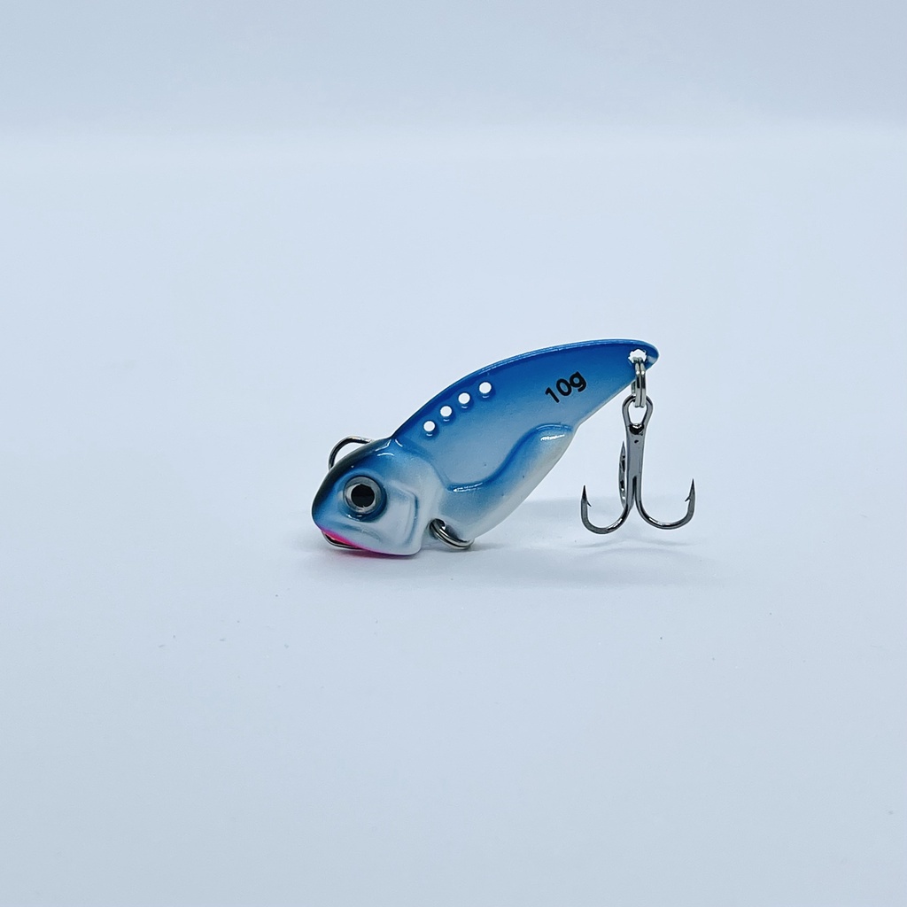 Mồi câu lure cá sắt VIB 3,5cm/10gr ANam-Fishing cá sắt câu lure siêu nhạy giá siêu rẻ, màu sắc ngẫu nhiên
